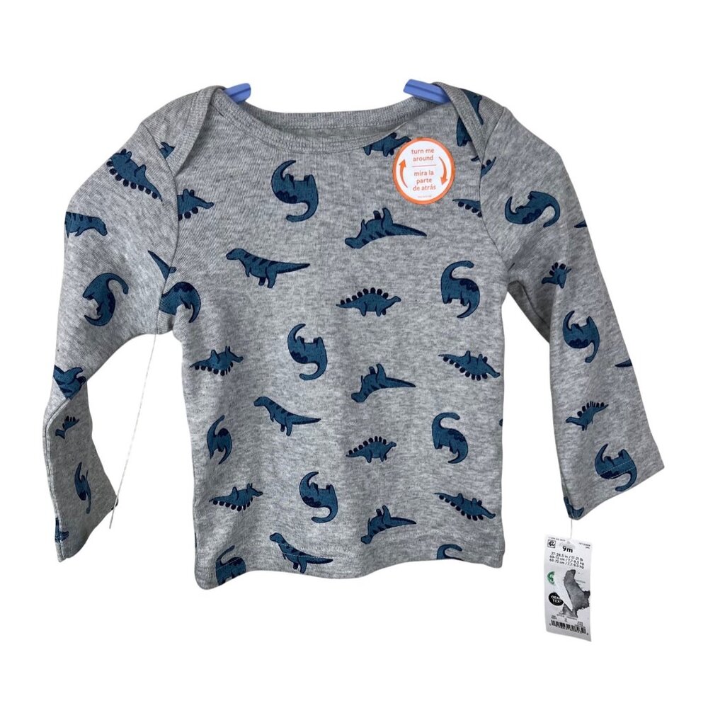 Carter's Dinosaur Shirt/Snapsuit Set
